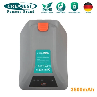 CREABEST 3500mAh 18V Li-Ion Akku für Gardena 8025-20 Comfort Wand-Schlauchbox 35 008A231