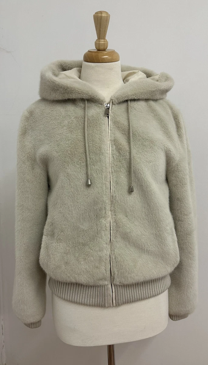 Ladies hooded bomber clearance jacket
