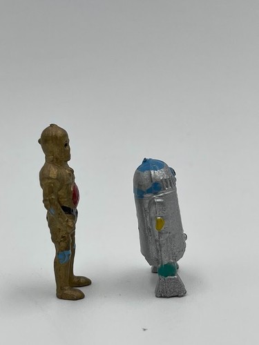 Star Wars C-3PO & R2-D2 Chocolatin Jack Felfort Argentina Mini FIgures 1978 - Picture 4 of 6