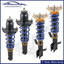 Set F&R Coilover Shocks Adjustable For 09-17 Toyota Corolla E140 E150 E160 E170