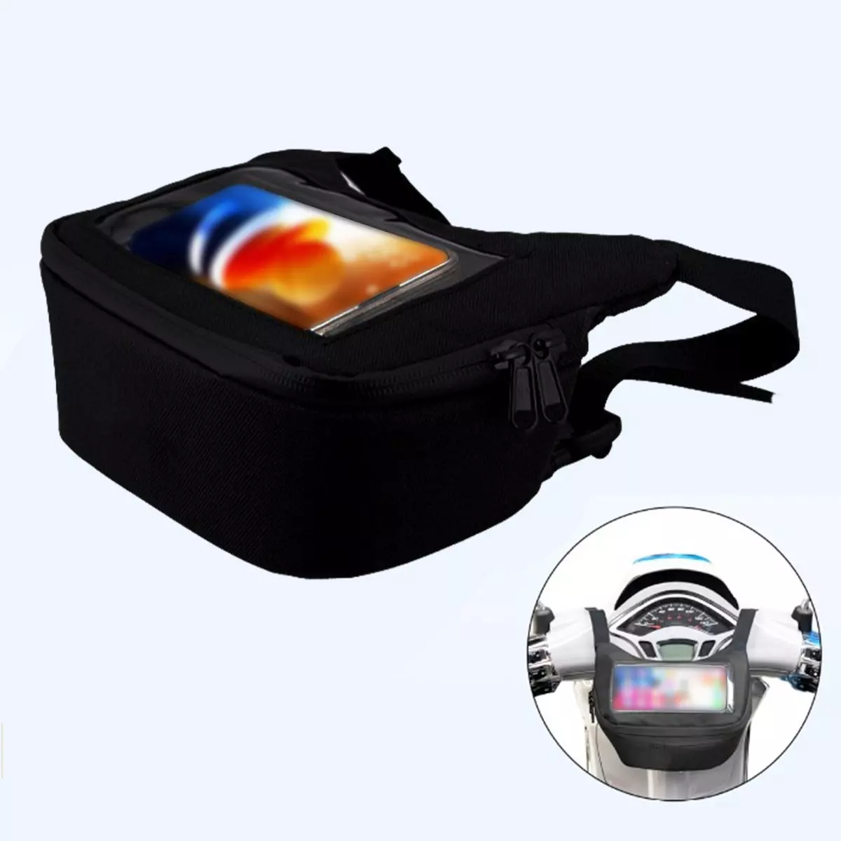 Borsello da manubrio per moto discount