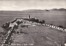 PIOMBINO: Piazza Bovio e Isola d'Elba  1958