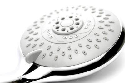 Croydex Contour Maxi Four Function Shower Head Eco Feature Chrome  