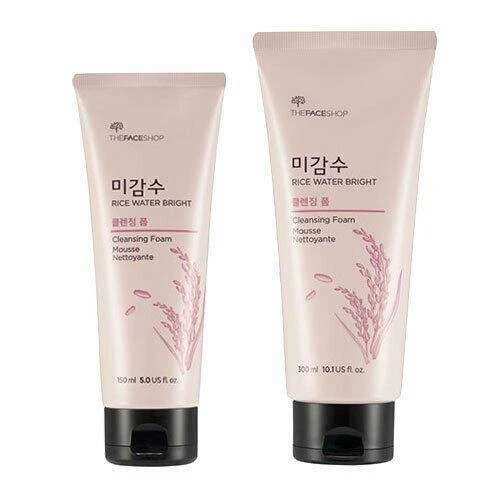 THE FACE SHOP Rice Water Bright Cleansing Foam 150mL / 300mL - image 4 of 4