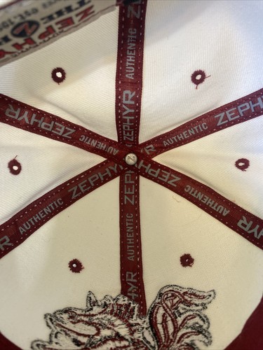 SC Cocks Zephyr South Carolina Gamecocks NCAA Hat Cap Fitted 7 3/8 - Picture 12 of 12