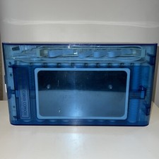 Vintage Sunbeam Hair Curler Console Hot Rollers, Clips with Mirror Travel Case