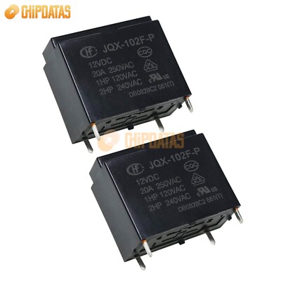 3 PCS NEW IN BOX HF JQX-102F-12VDC Power Electrical Relay