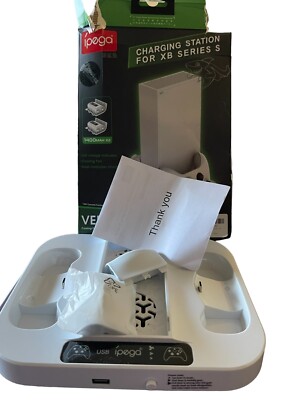 Upgraded Cooling Stand for Xbox Series S Console with Dual charging station