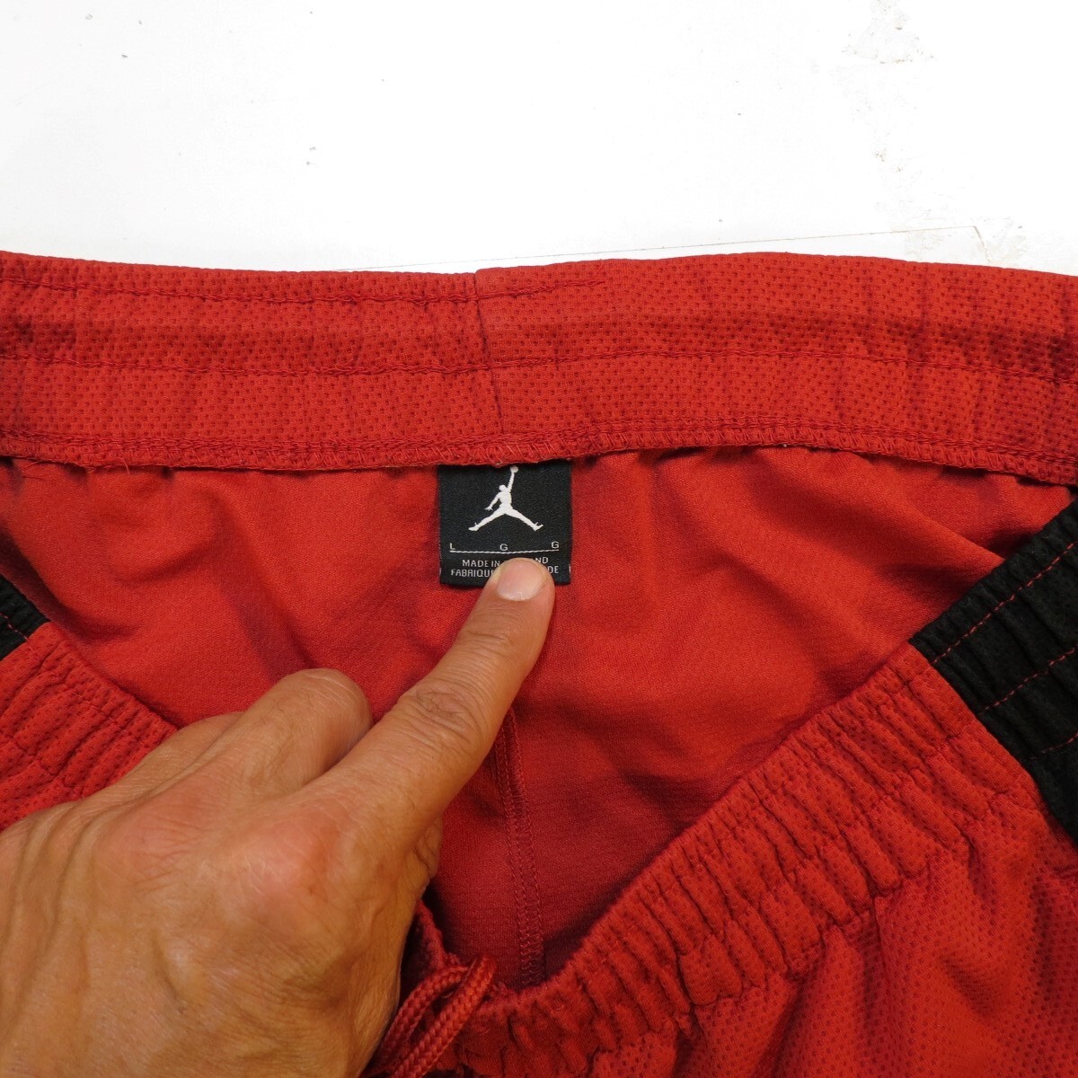 NIKE MICHAEL AIR JORDAN JUMPMAN ATHLETIC BASKETBALL GYM SHORTS Mens L