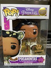 Pocahontas Gold Ultimate Disney Princess with Enamel Pin Pop! Vinyl Figure 