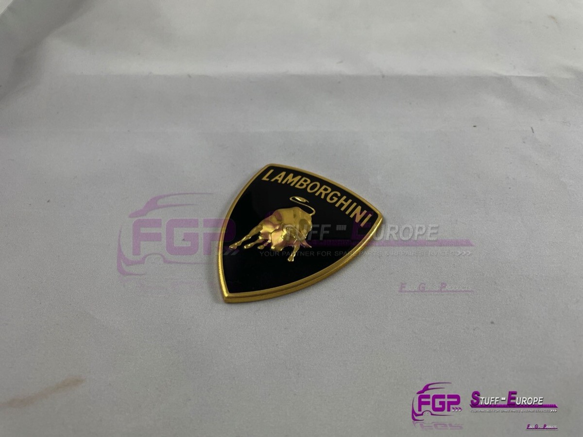 【LP】The Badge OEM Original Lamborghini Murcielago front hood emblem Logo