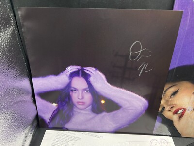 Olivia Rodrigo Signed Autograph GUTS 180g Vinyl Album Record
