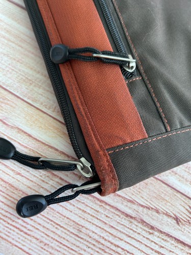 REI 15" Laptop Bag Brown Orange 2009 Computer Work Commuter School Unisex - Picture 12 of 14