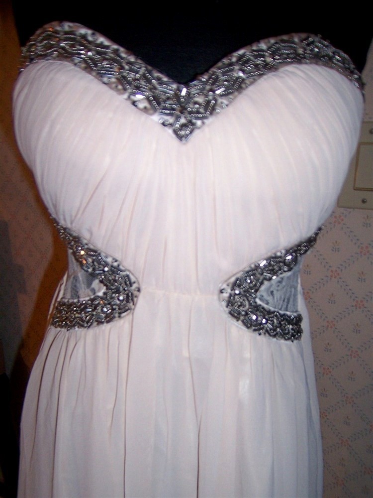 white christmas dresses Little Mistress By Vogue Williams Cream Crochet Trim Midaxi Dress