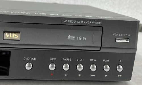 GoVideo VR3845 DVD Recorder VCR Combo No Remote - Picture 4 of 17