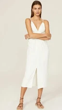 Love, Whit By Whitney Port White Midi Dress Size XS Rent The Runway