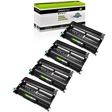 4  DR350 Drum Unit For Brother HL-2040 DCP-7020 MFC-7220 MFC-7225N MFC-7420 7820