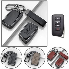 Zinc Alloy Leather Car Key Case Cover For Lexus Lx Gs Es Nx Rc Rx Rc300 Is Ls