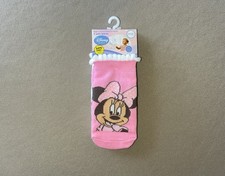 TWO Adorable Pairs Of Disney Minnie Mouse 6-12 Months Baby Socks, New With Tags 