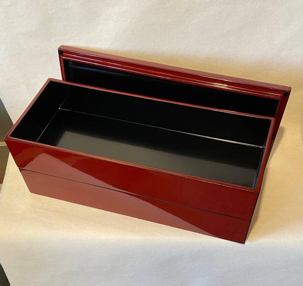 Jubako Bento Box Japanese Echizen lacquer ■ hors d'oeuvre heavy cherry blossom v