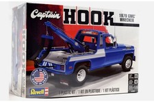 Revell 1979 GMC Wrecker "Captain Hook" Tow Truck 1/25 Scale Model Car Kit 14590