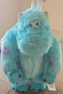 Disney Pixar Monsters Inc - Sulley James P Sullivan 12'' Plush Stuffed Animal