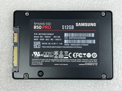 Samsung 850 PRO 512GB 2.5'' SATA III Internal SSD MZ-7KE512 V-NAND