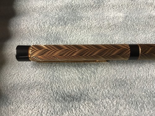 Sheaffer Targa Slimline fountain pen, model 676s Slimline Feather Pattern - Picture 6 of 15