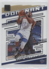 2020-21 Panini Clearly Donruss Clearly Dominant Zion Williamson #10 07mp