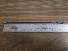 Single spoke and nipple for a 1982 Rm125 rear wheel, 191mm, sprocket side