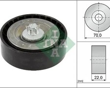 INA Umlenk-/Führungsrolle, Keilrippenriemen 532089510