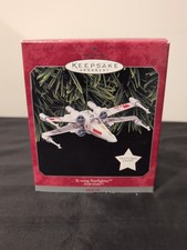 Hallmark X Wing Starfighter Star Wars Keepsake Ornament - QXI7596 NIB