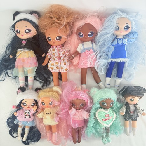 Na Na Na Surprise Doll Multicolor Fashion Toy Lot Of 9