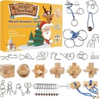 Adventskalender 2025 Knobelspiele für Erwachsene & Kinder, 24 Tage von Geschenk