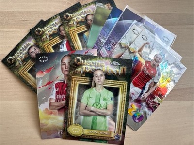 Topps Chrome UWCL 2024/25 Insert Lot Of 10