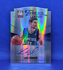 Panini 2012-13 Elite Turn of the Century Die-Cut Luke Ridnour Auto 112/149 #65