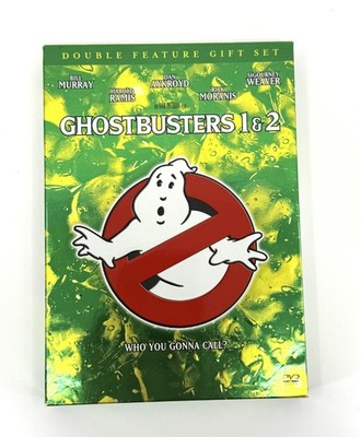 Ghostbusters 1 & 2 DVD Double Feature Gift Set Bill Murray Comedy Slime Edition