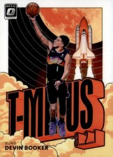 2021-22 Donruss Optic #15 Devin Booker T-Minus 3...2...1 Purple
