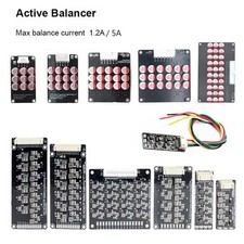1.2A/5A 7S 10S 13S 17S Active Equalizer Balancer Lifepo4/Li-ion Battery BMS Lot