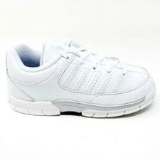 K-Swiss Classic Florham White Platinum Leather Infant Baby Sneakers 21852147