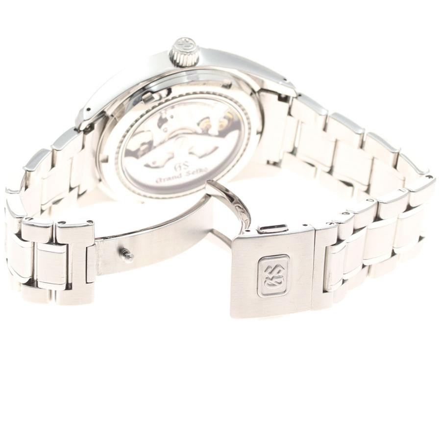 SEIKO GRAND SEIKO SBGA001/9R65-0AA0 40mm SS Silver Dial Automatic Date ...