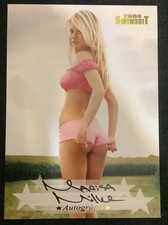 2004 Sports Illustrated Marisa Miller On Card Auto SI Swimsuit SP Edition RARE