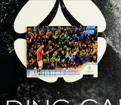 2021-22 Topps Stadium Club Chrome UCL - Ronaldo Aqua Prism #7 Manchester United