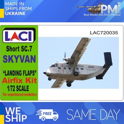Laci 720035 1/72 Short SC.7 Skyvan Landing Flaps for Airfix Kit