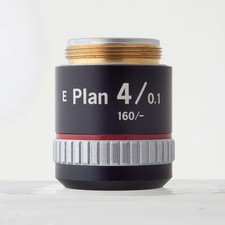 Nikon E Plan 4/0.1 Microscope Objective Lens 160/-
