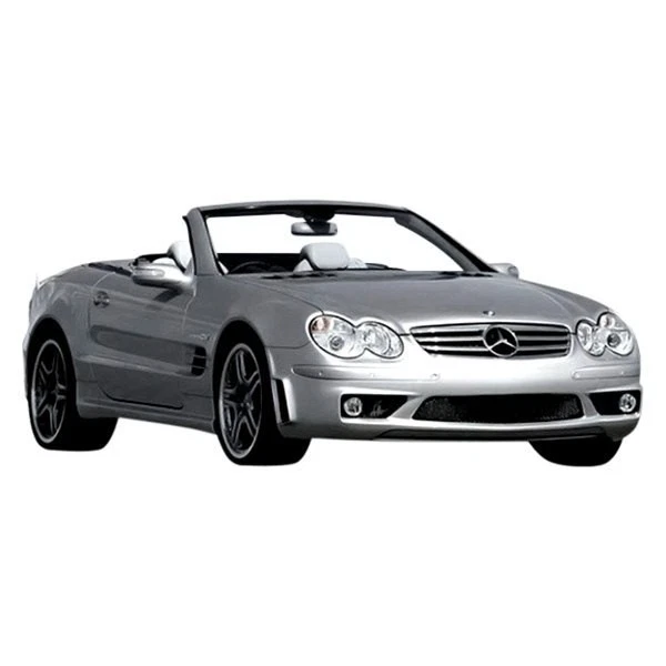 For Mercedes-Benz SL550 07-08 SL65 Style Fiberglass Front Bumper Cover Unpainted Foto 3 de 4