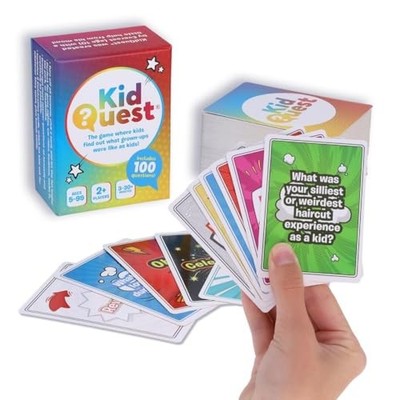 KidQuest : The game where kids find out what grown-ups were like as kids!