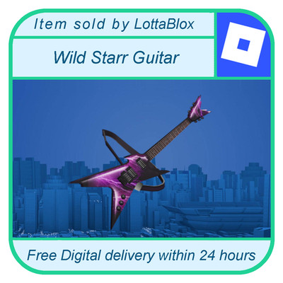 R0blox Toy Code | Wild Starr Guitar | Delivers Within 24 Hours | eBay