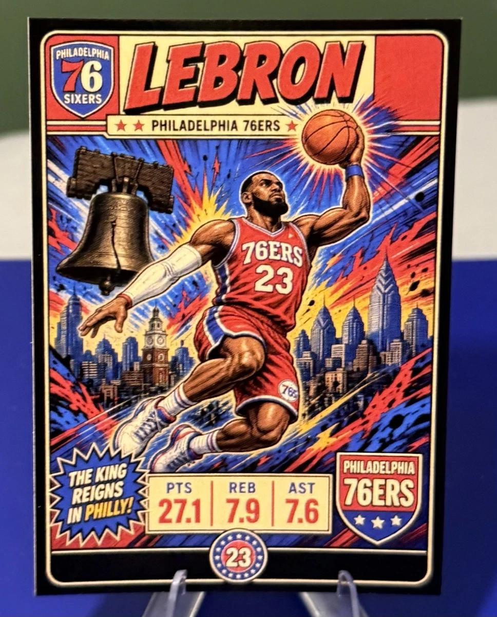 Unbranded LeBron James Basketball Sports Trading Cards