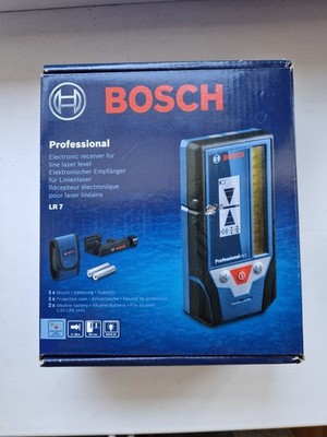 Bosch LR7 Electronic Receiver for Line Laser Level   New (Open Box)